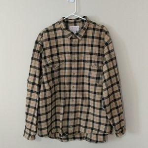 CC Filson Co Seattle yellow plaid shirt 3XL cotton